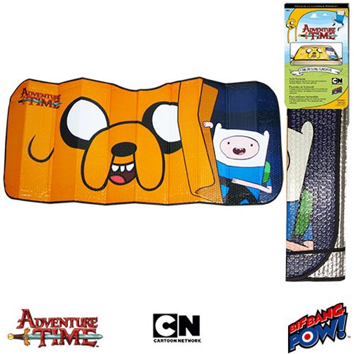 Adventure Time Finn Driving Sunshade